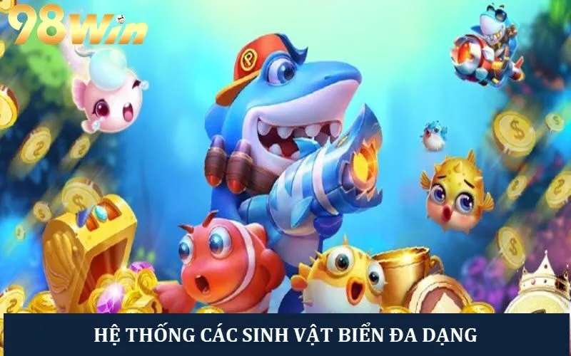 Hệ thống các loài sinh vật biển cực kỳ đa dạng
